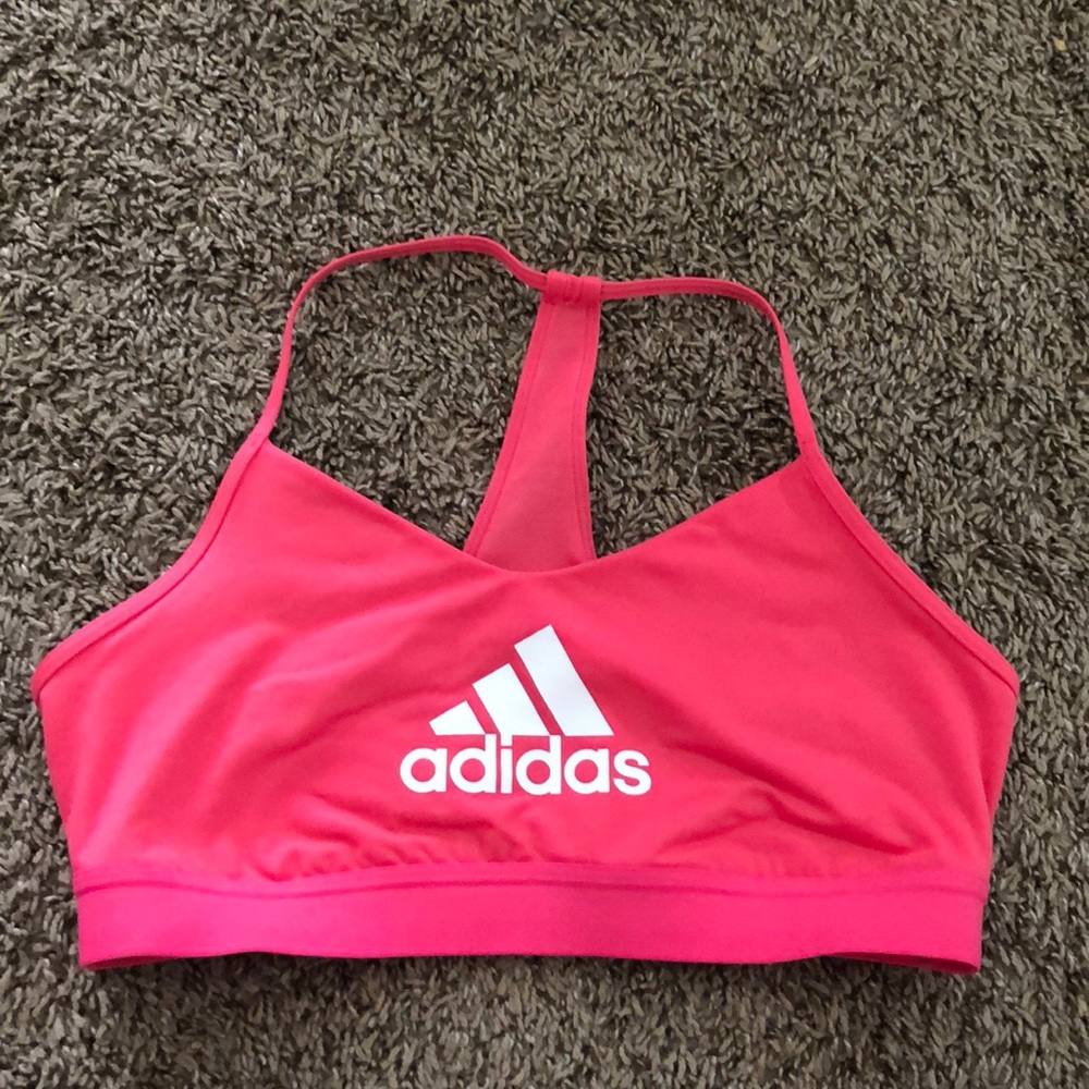 Adidas sport bra, size M